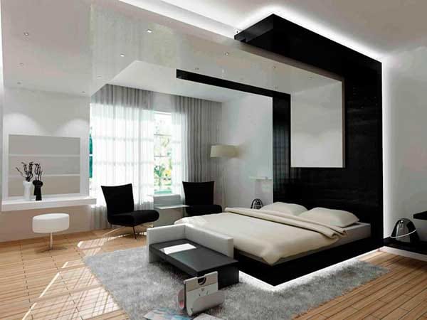 Black-And-White-Modern-Bedroom-Sets-With-Mattress