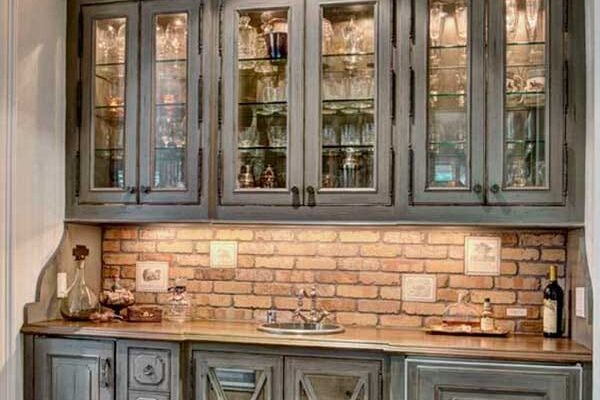 Beautiful Kitchen Cabinet Design With Door