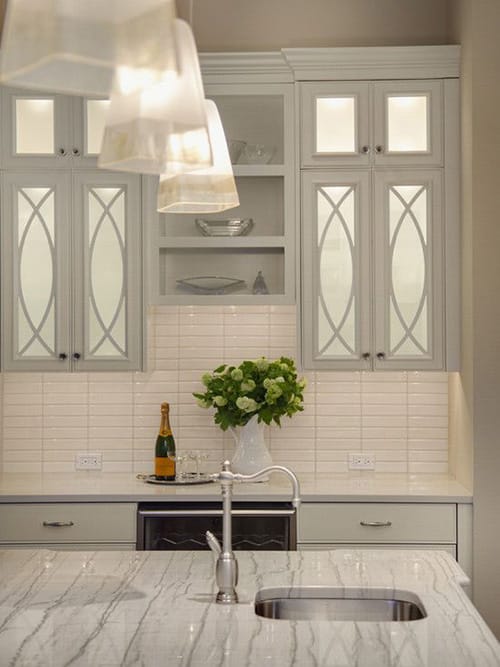 Classic White Kitchen Cabinets