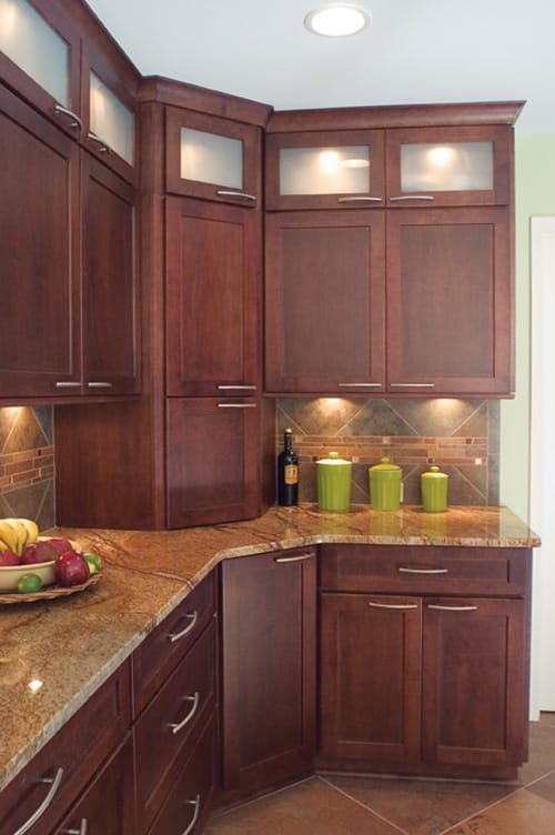 Contemporary Modern Wood Kitchen Cabinets