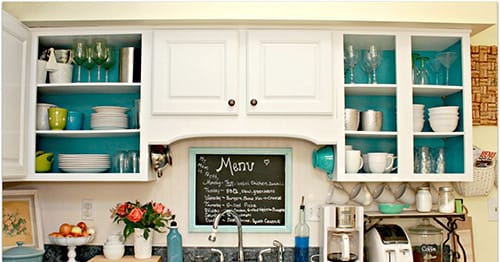 Conventional Orthodox Open Kitchen Cabinets