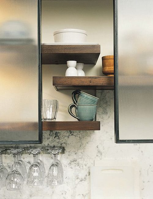 Open Shelving Kitchen Cabinets