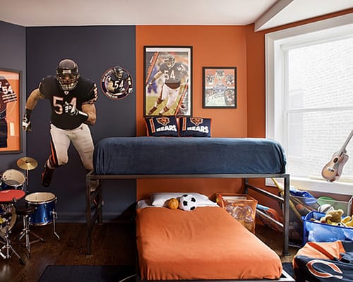 Sporty Boys Bedroom Furniture Sets