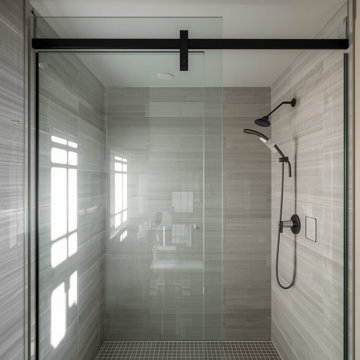 Sliding Glass Shower Door Ideas for Modern and Small Bathrooms