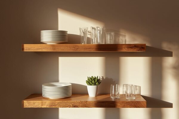 Open Kitchen Cabinet Ideas: Beautiful Open Shelving That Stays Tidy