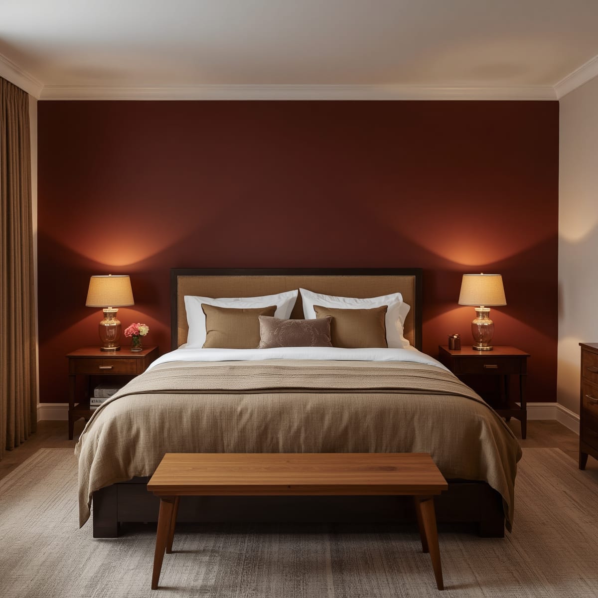 Red Bedroom Design Ideas: How to Use Red Without Overdoing It